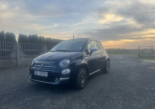 Fiat 500 cena 40900 przebieg: 21000, rok produkcji 2018 z Piwniczna-Zdrój małe 172